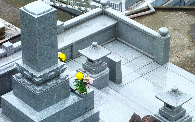 お墓の広さと大きさ